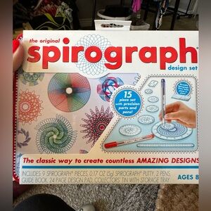 Spirograph the original  classic design set. Travel size brand new sealed.